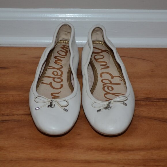 Sam Edleman LOT of 3 Felicia White, Red, Lime green Ballet flats, sz 8.5 - Picture 8 of 15